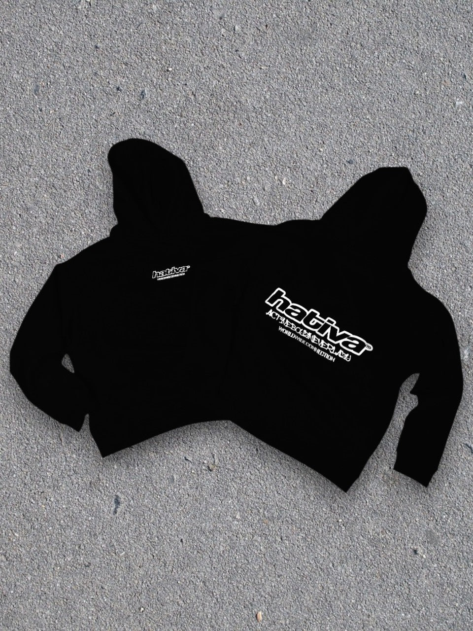 COLD BLACK-  HOODIE