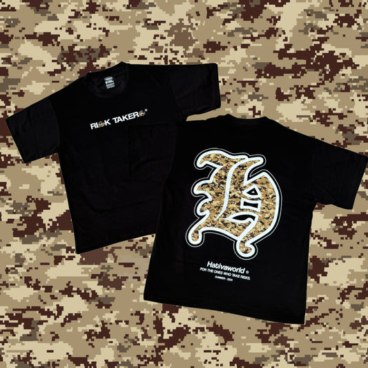 RISK TAKERS® Tee – BLACK