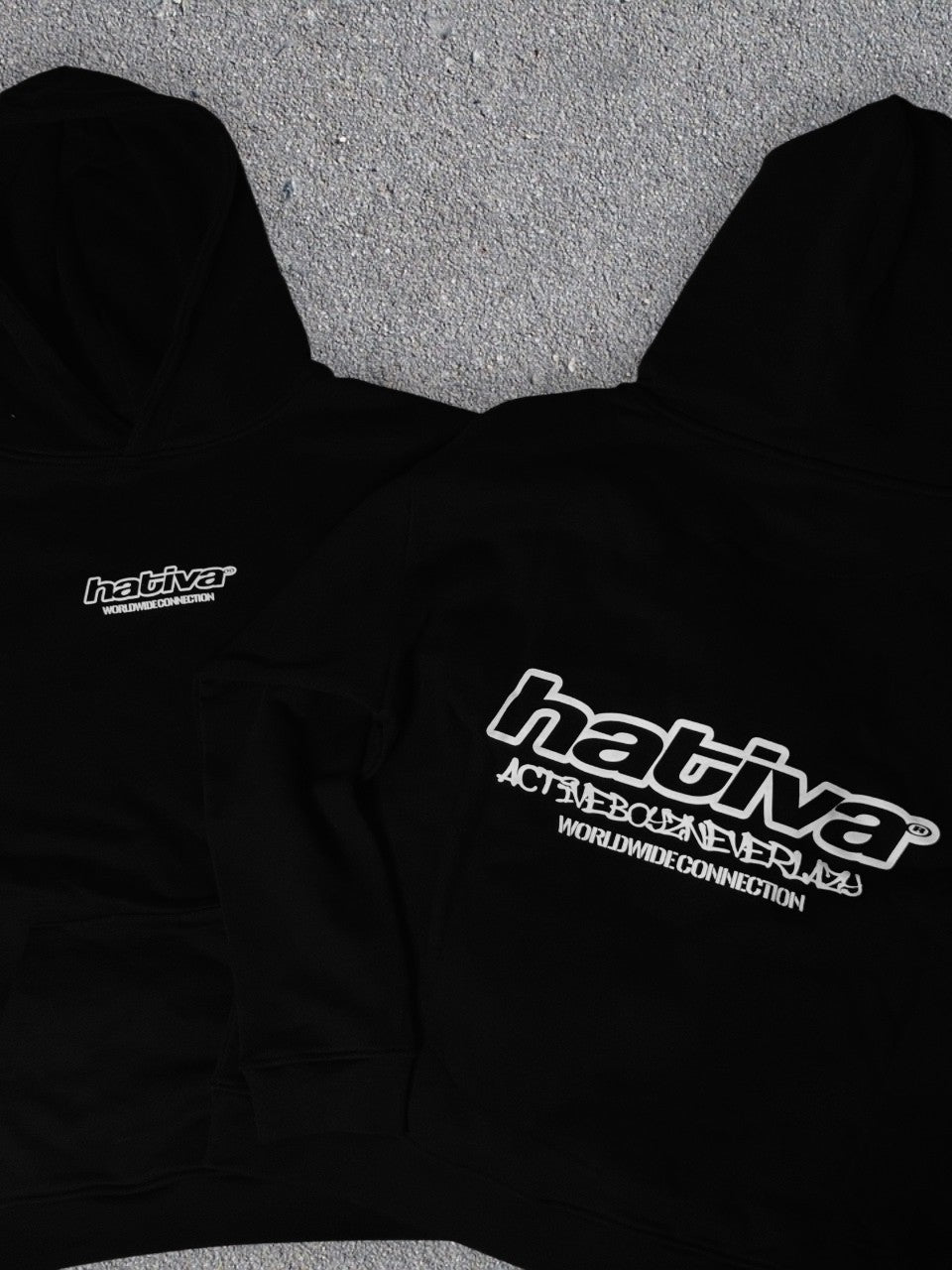 COLD BLACK-  HOODIE